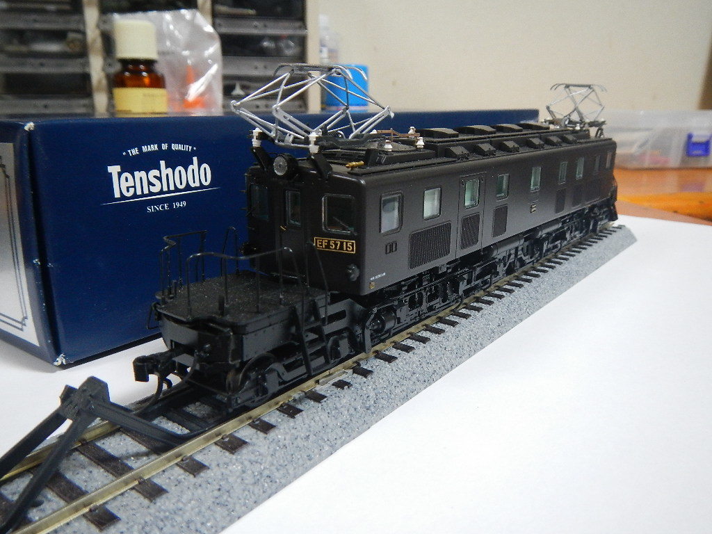 天賞堂のプラ製機関車 EF57東海道タイプ: 東名川崎製作所（仮）