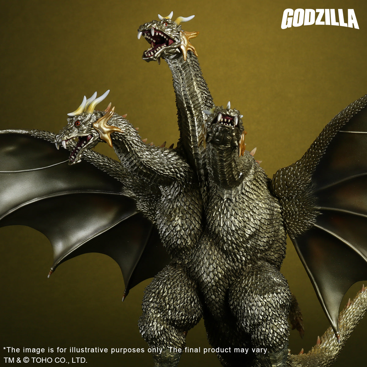 東宝大怪獣シリーズ FAVORITE SCULPTORS LINE キングギドラ (2001