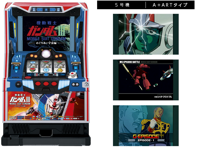ガンダムIII パチスロ機動戦士ガンダムIIIめぐりあい宇宙編不要機家庭