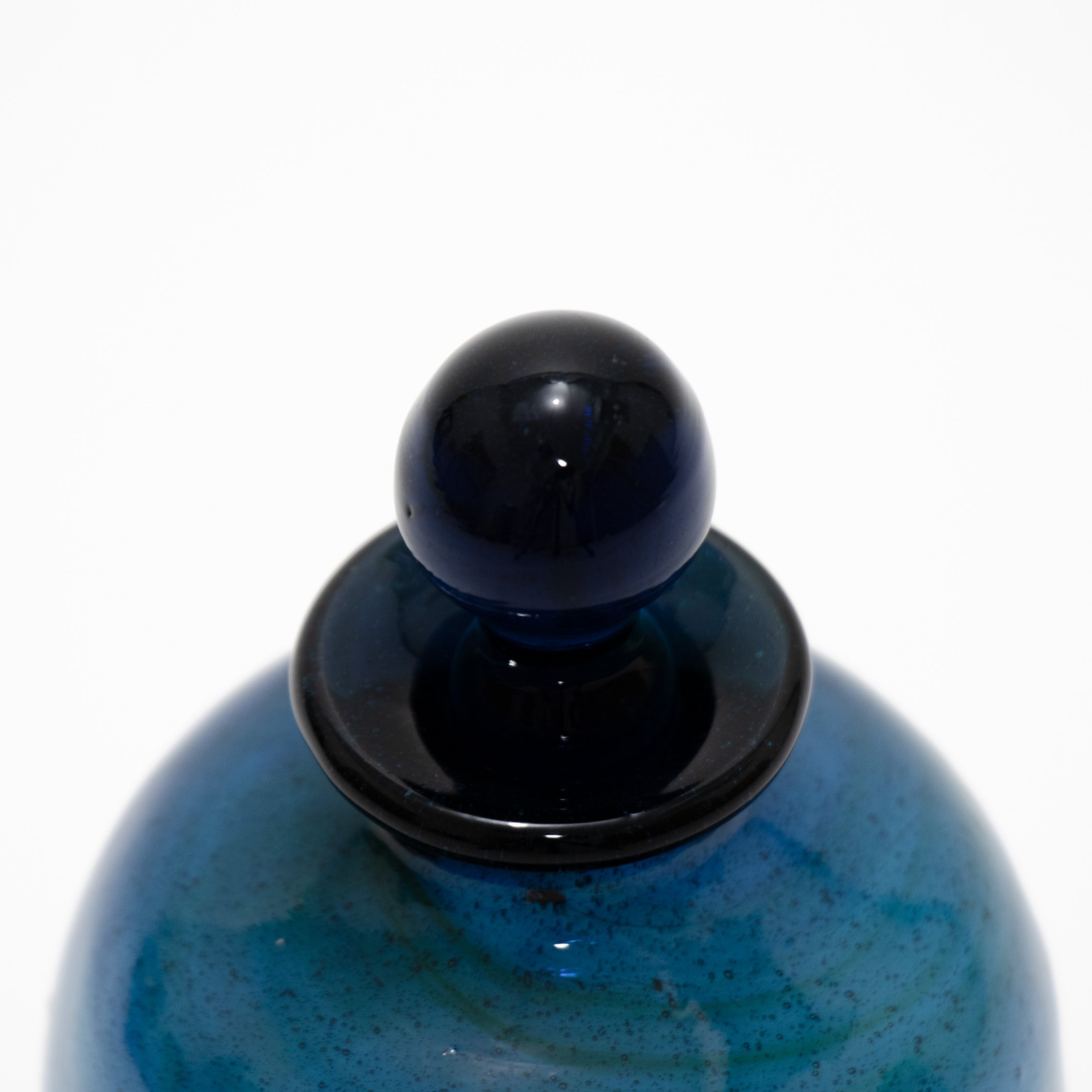 倉敷ガラス 首巻き花瓶 花びん 倉敷民芸館 外村吉之介 倉敷ガラス 首