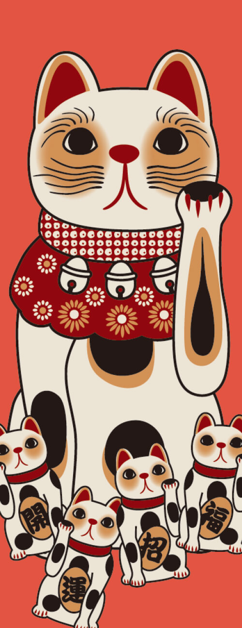 福招き猫シリーズ｜株式会社ヤギセイ