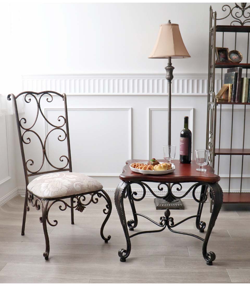 アンティーク 木製スクエアテーブル テーブル スクエア アンティーク調