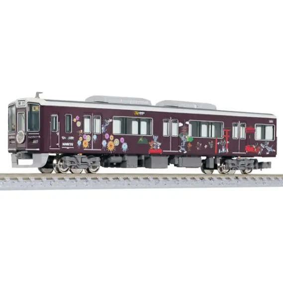 阪急電車 トムとジェリー号 宝塚線 ライト点灯可 阪急電車 トムとジェリー