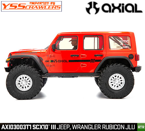 Axial SCX10 III ジープ JL アンリミテッド ルビコンRTR！[オレンジ