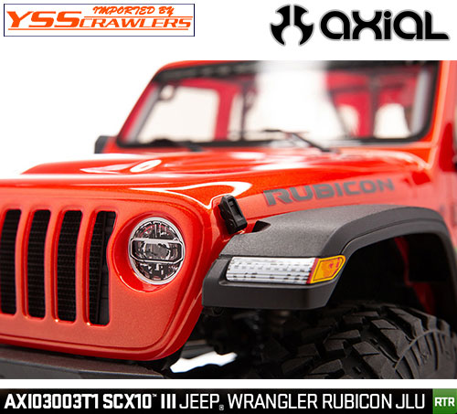 Axial SCX10 III ジープ JL アンリミテッド ルビコンRTR！[オレンジ
