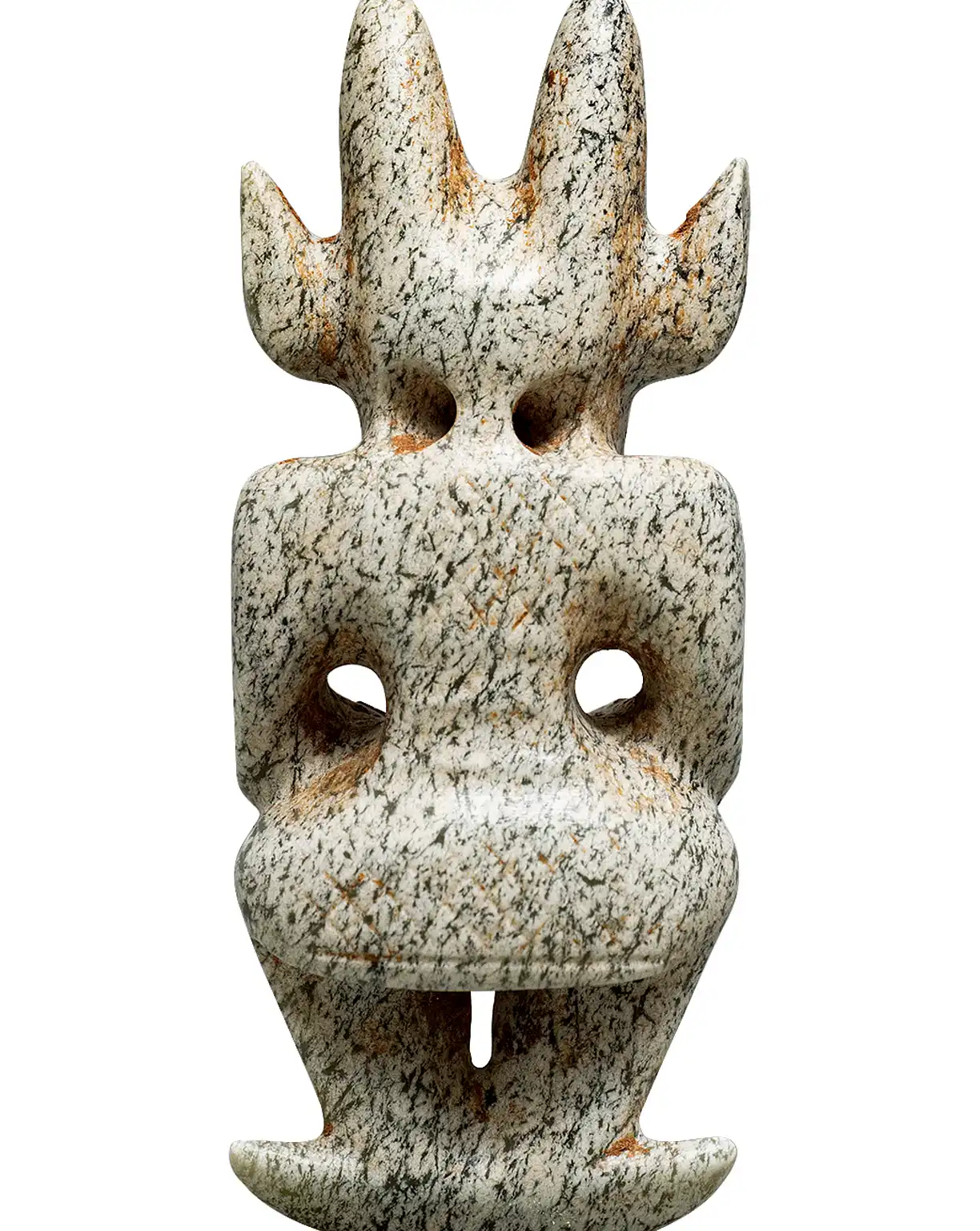 4002 紅山文化玉雕太陽神人- 圓國際藝術有限公司