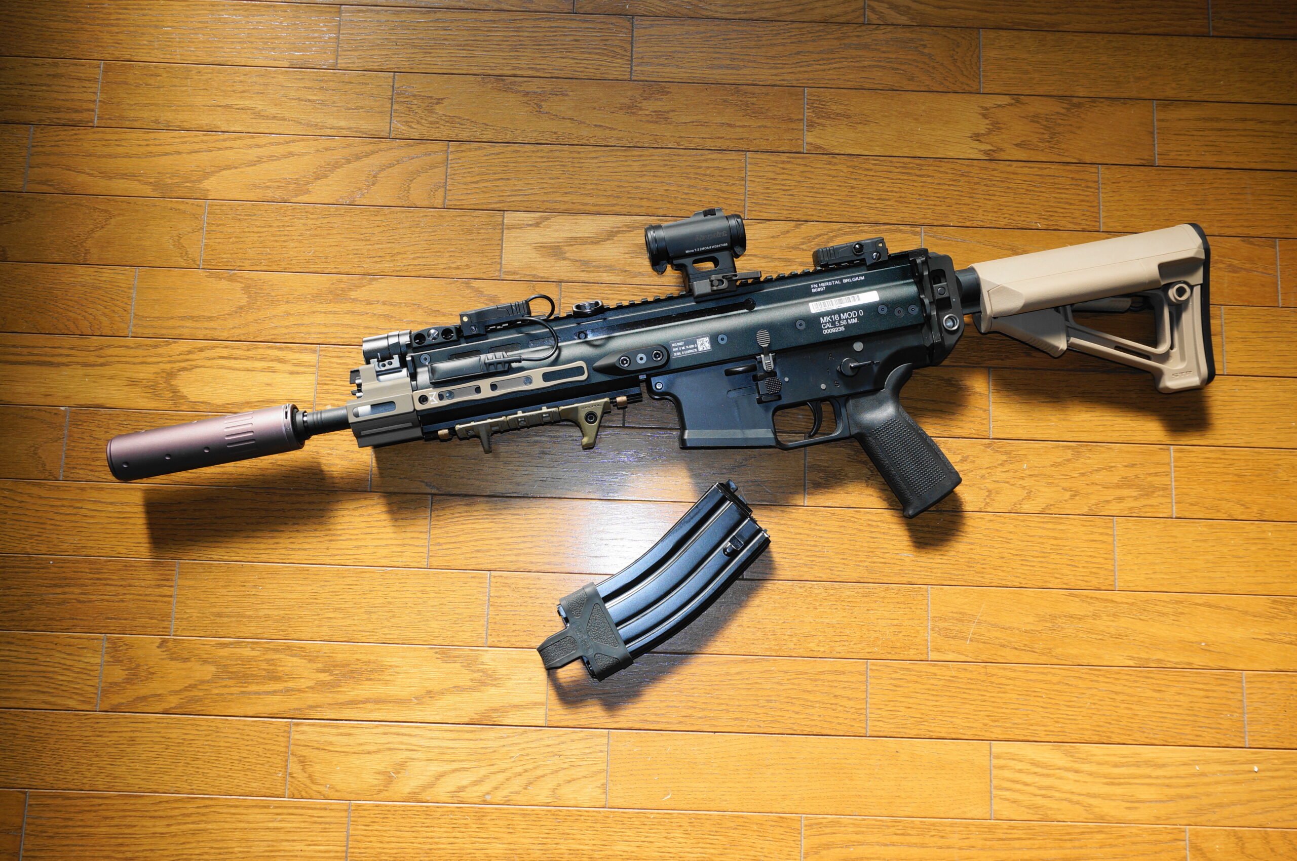 MG-M4OCBK WE ガスブローバックM4 30連マガジン オープンチャンバー
