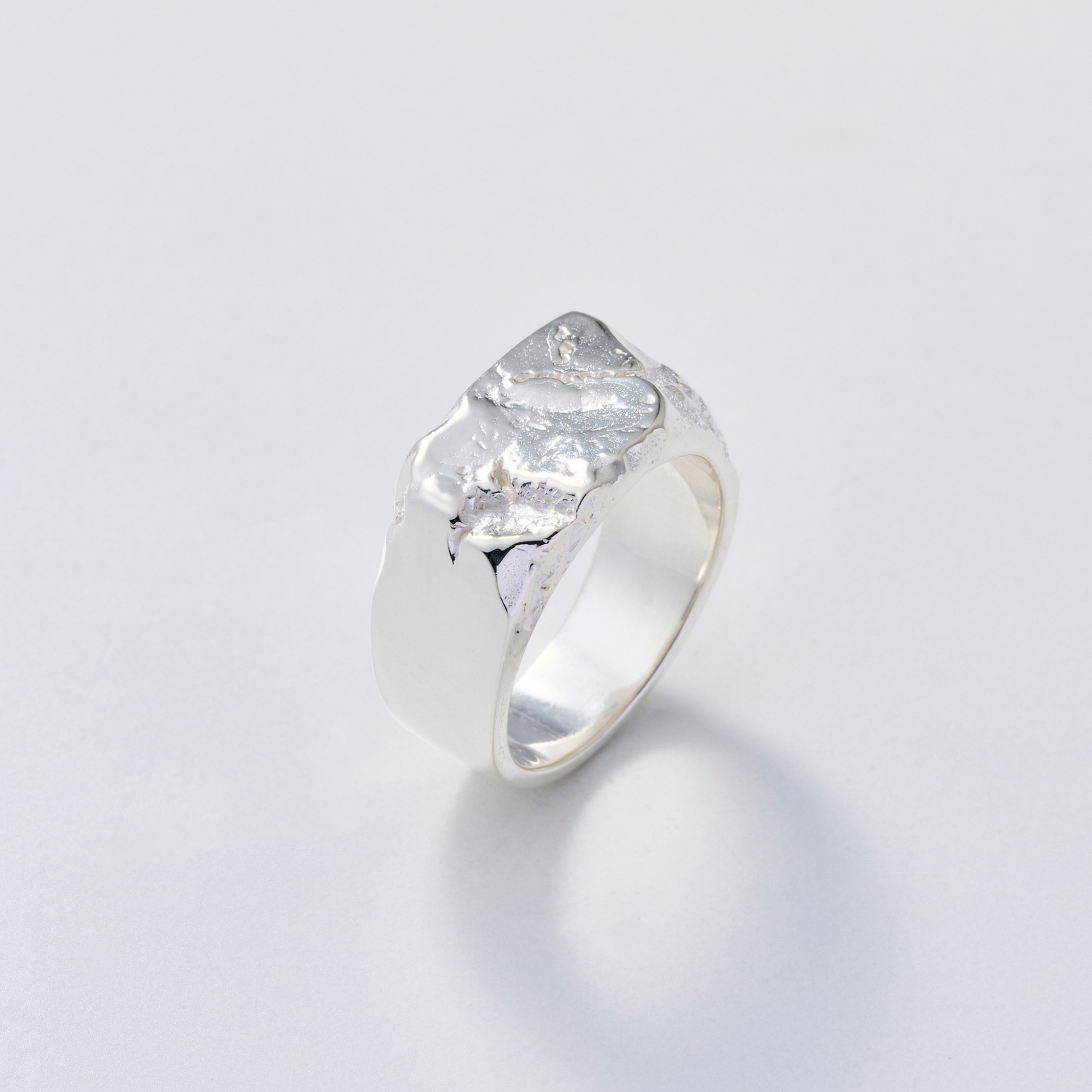 Silver Ring -Crack 002- シルバー リング – yuzen-official