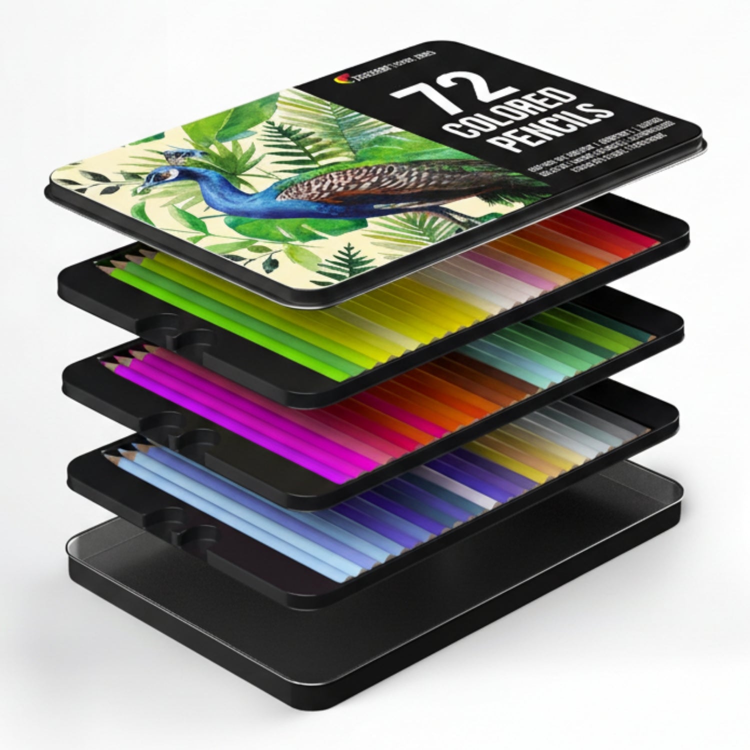 72 Colored Pencils – Zenacolor