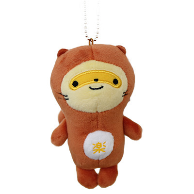 ぽんぽこちゃん〜10㎝ぬいぐるみ | ぬいぐるみストラップ | グッズ制作