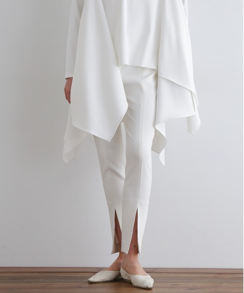 LE PHIL（ル フィル） パンツ 2WAYツイルフロントスリットパンツ