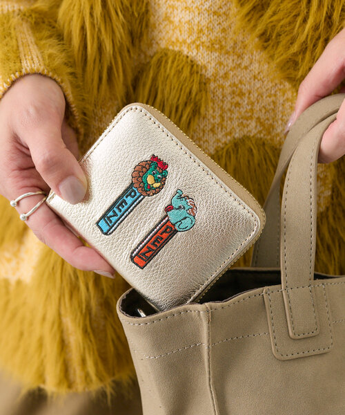 ear PAPILLONNER（イア パピヨネ） 財布 「PEZ(ペッツ)×perche(ペルケ