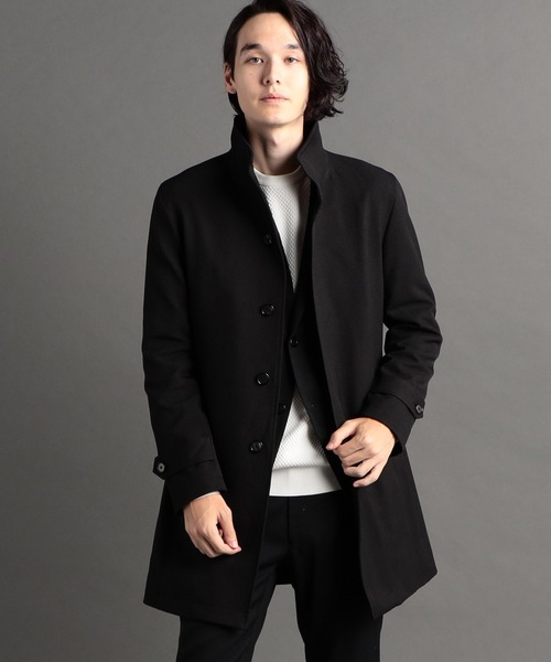 西本チキン 10/21 コート 黒 M 丈長め 西本チキン 10/21 コート 黒 M