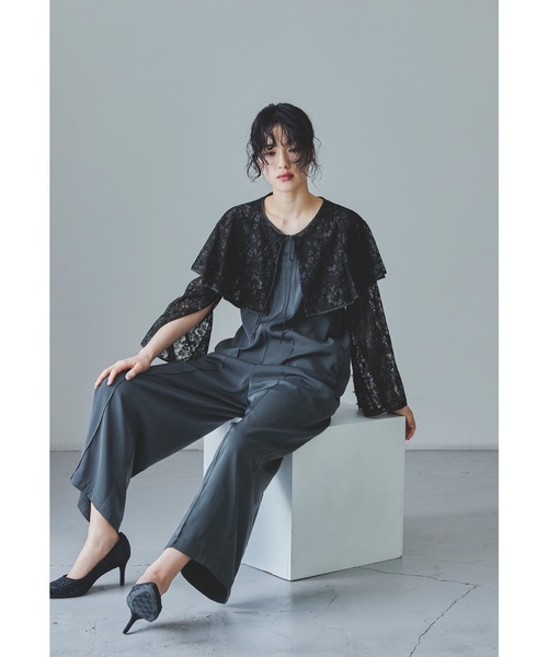 niana（ニアナ） パンツドレス レースボレロパンツドレス パーティー