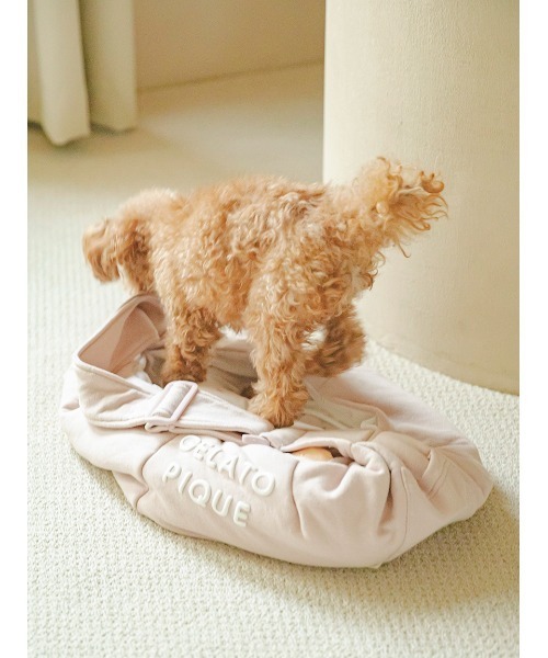 gelato pique（ジェラートピケ） ペットキャリー 「CAT＆DOG」裏毛