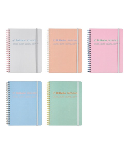 Rollbahn 手帳 「手帳 2025-2026年版／2025年3月始まり」ロルバーン