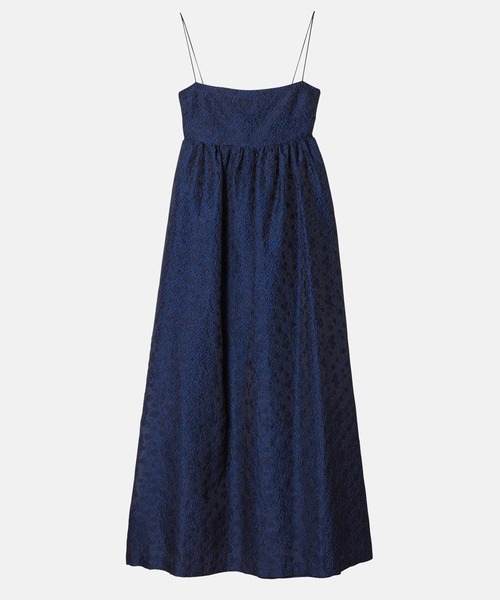 LE CIEL BLEU（ルシェルブルー） ワンピース フラワーシアージャカード