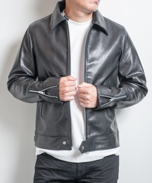 BuffaloBobs】 シングルライダース 匠レザーシワ加工 archive