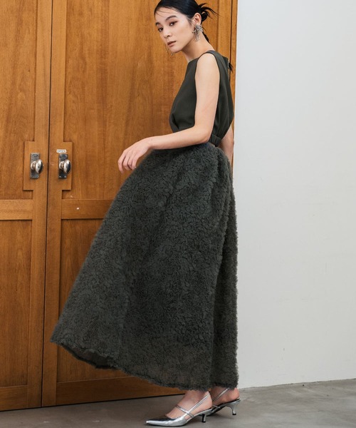 GIRL DRESS FOR NOW ドレス ノースリーブトップス チュールボリューム