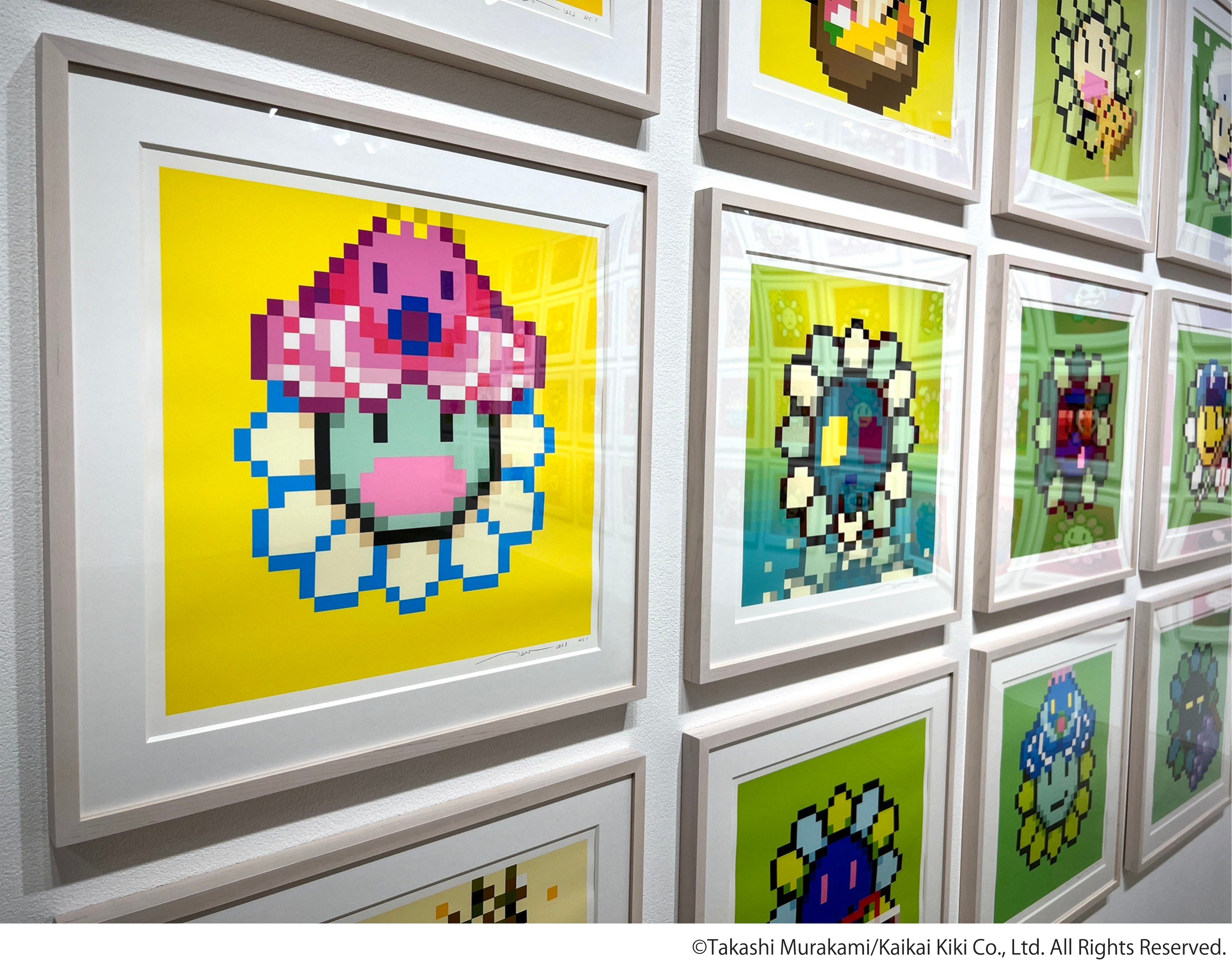 村上隆 Murakami.Flower #4441 ウォーホル迷彩 版画