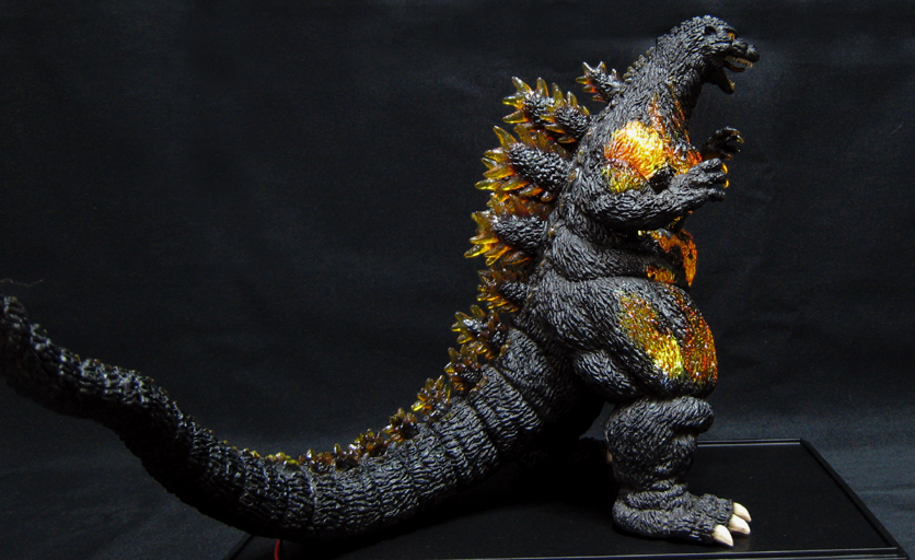 ゴジラ デスゴジ 透明クリアレジンキット 20cm ゴジラ デスゴジ 透明