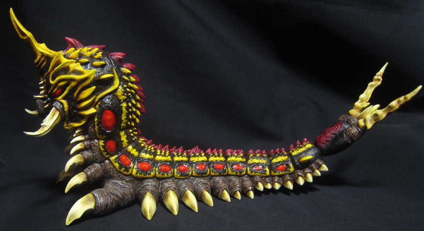 海洋堂 NANKOKU FACTORY バトラ成虫 ソフビキット 塗装済み完成品 海洋