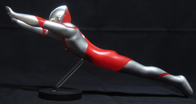 □CVF特撮王シリーズ 飛行形態ウルトラセブン・ウルトラマン