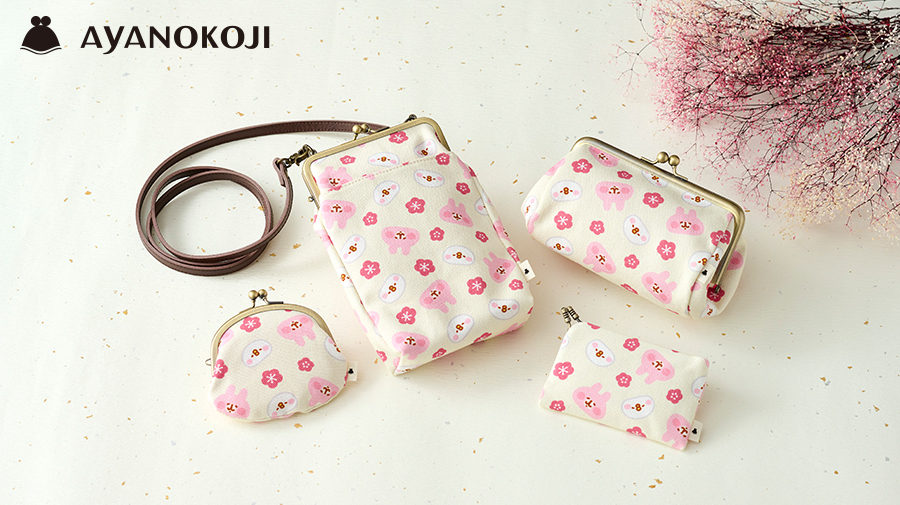 いちごパンツ カナヘイ うさぎ ピスケ ポーチ ゆるっとストア 限定