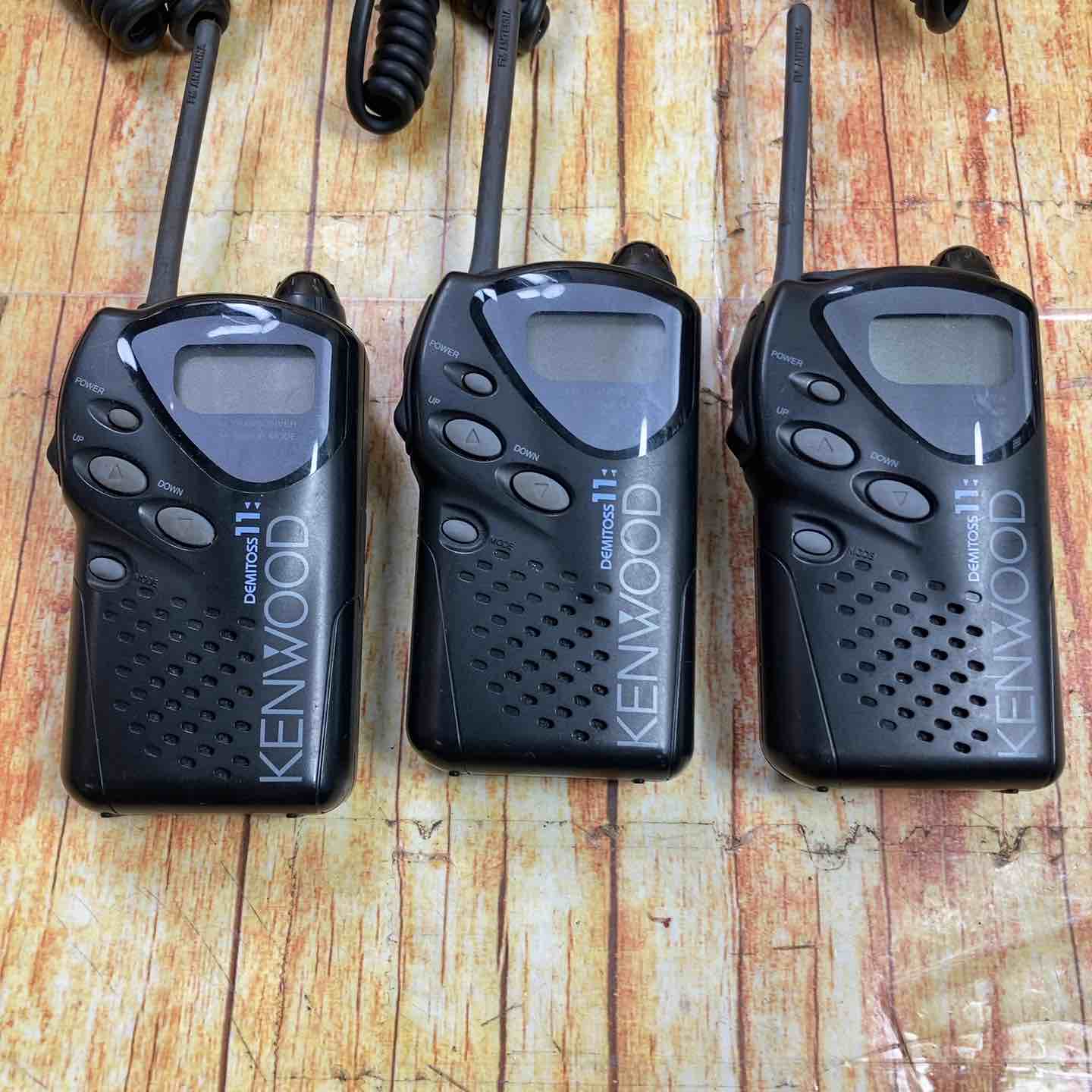 KENWOOD UBZ-LH11 特定省電力トランシーバー 3色セット&充電器