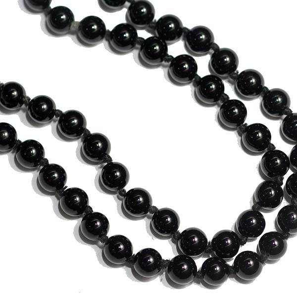 フレンチジェットネックレスチョーカー1800年代半ば