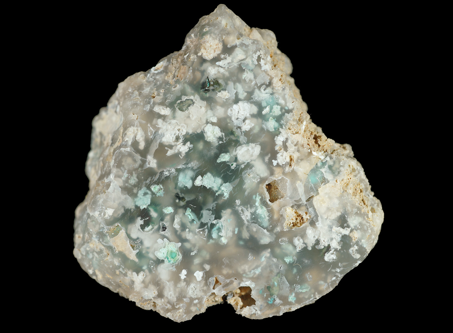 k*u様 『2022年発見』 クリソコラインカルセドニー 原石 鉱物標本