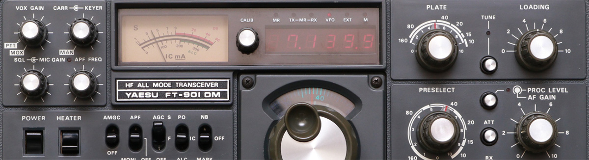 FT-901の中古を買って整備してみた | E-craft 電子工作