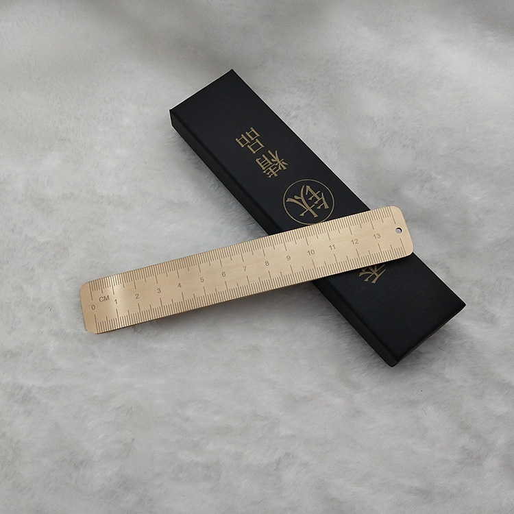 チタン合金定規,多機能金属定規,チタンブックマーク付き定規