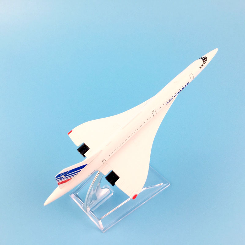 コンコルドエールフランスダイキャスト飛行機モデル飛行機1/400