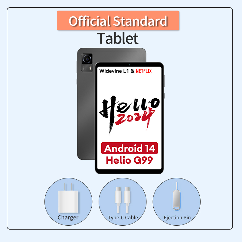 HEADWOLF FPad5/Pro Android 14 tablet 8.4 inch Max 16GB Ram 128GB