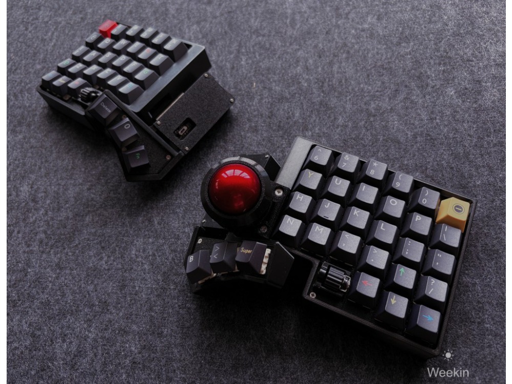 Crosses CCK-BALL スプリットキーボードワイヤレス Bluetooth トラック