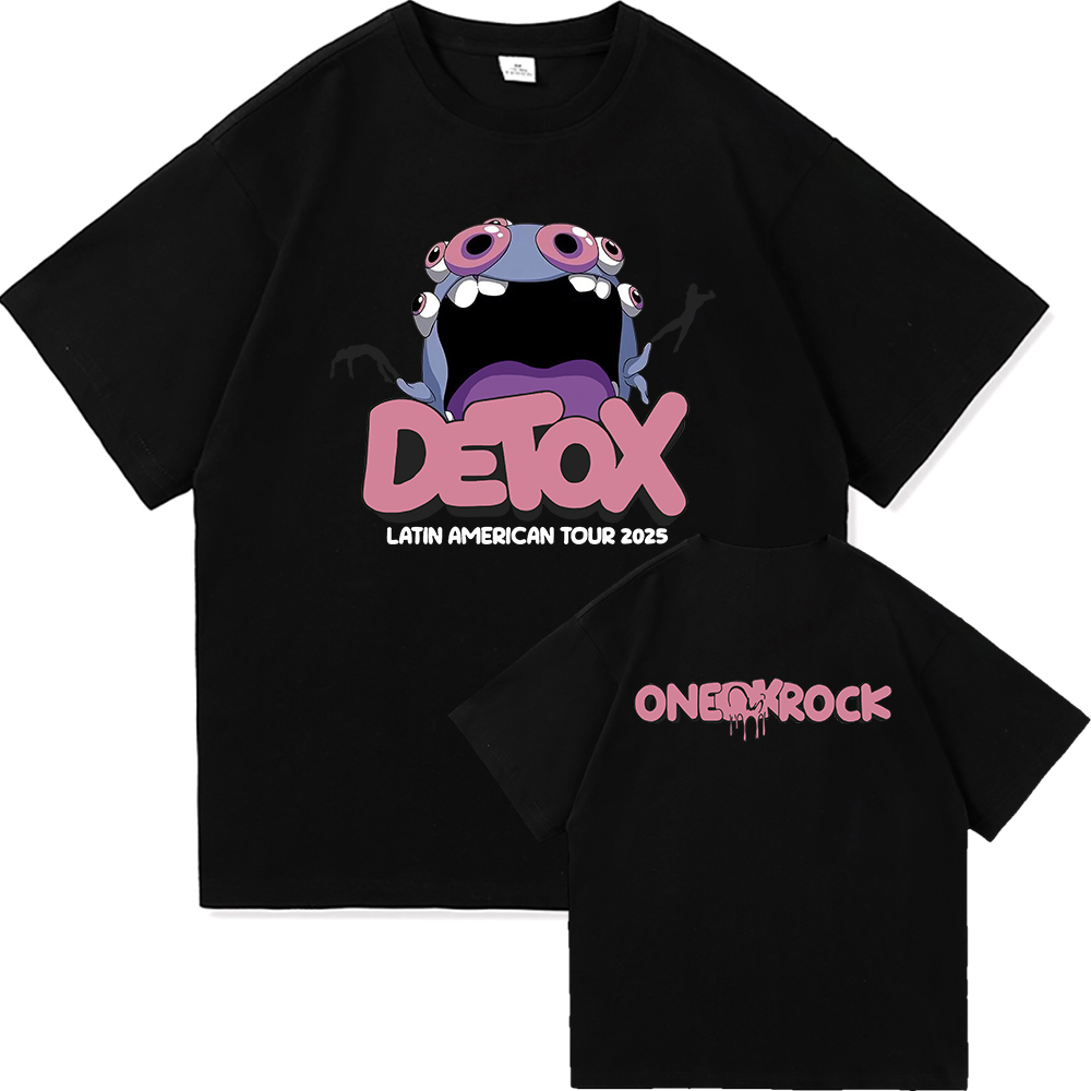 One Ok Rock DETOX Tour 2025 TShirt Fashion Men/women Clothing