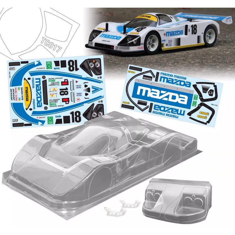Tamiya Mazda 787B 1/10スケール TC017 1/10 Mazda 787B RC Drift Body