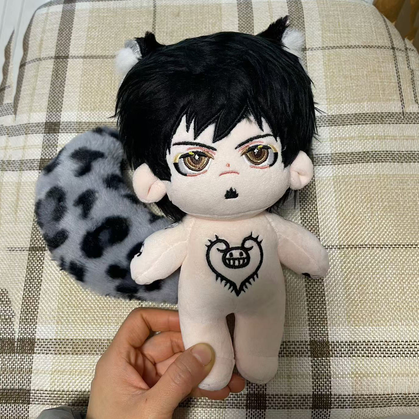 漫画のトラファルガーローぬいぐるみ,20cm,綿人形,ワンピース,男の子と