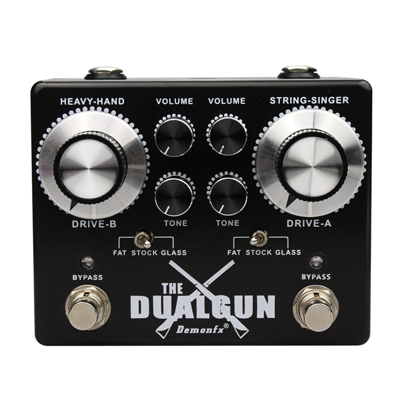 NEW Demonfx High quality The DUALGUN Guitar Effect Pedal