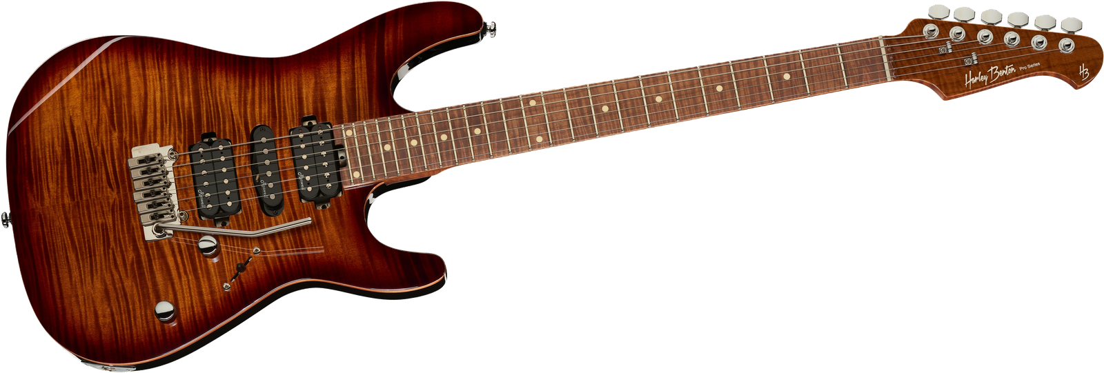 Harley Benton Fusion-III HSH Roasted w/Bag – United States