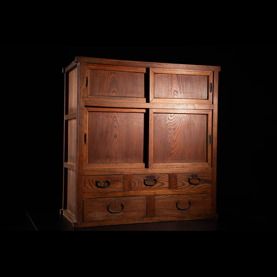 水屋箪笥 F0001 – 赤富士竜市オンラインショップ｜リメイク和家具