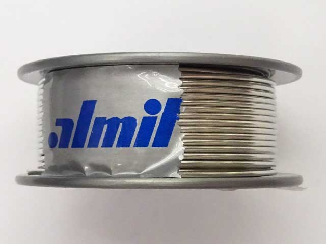 やに入り 半田 はんだ 0.8mm 約100g 新品 未使用 リール ヤニ入りはんだ