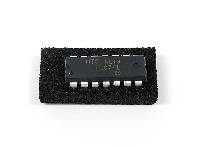 4回路入J-FET入力オペアンプ TL074L-D14: 半導体 秋月電子通商-電子