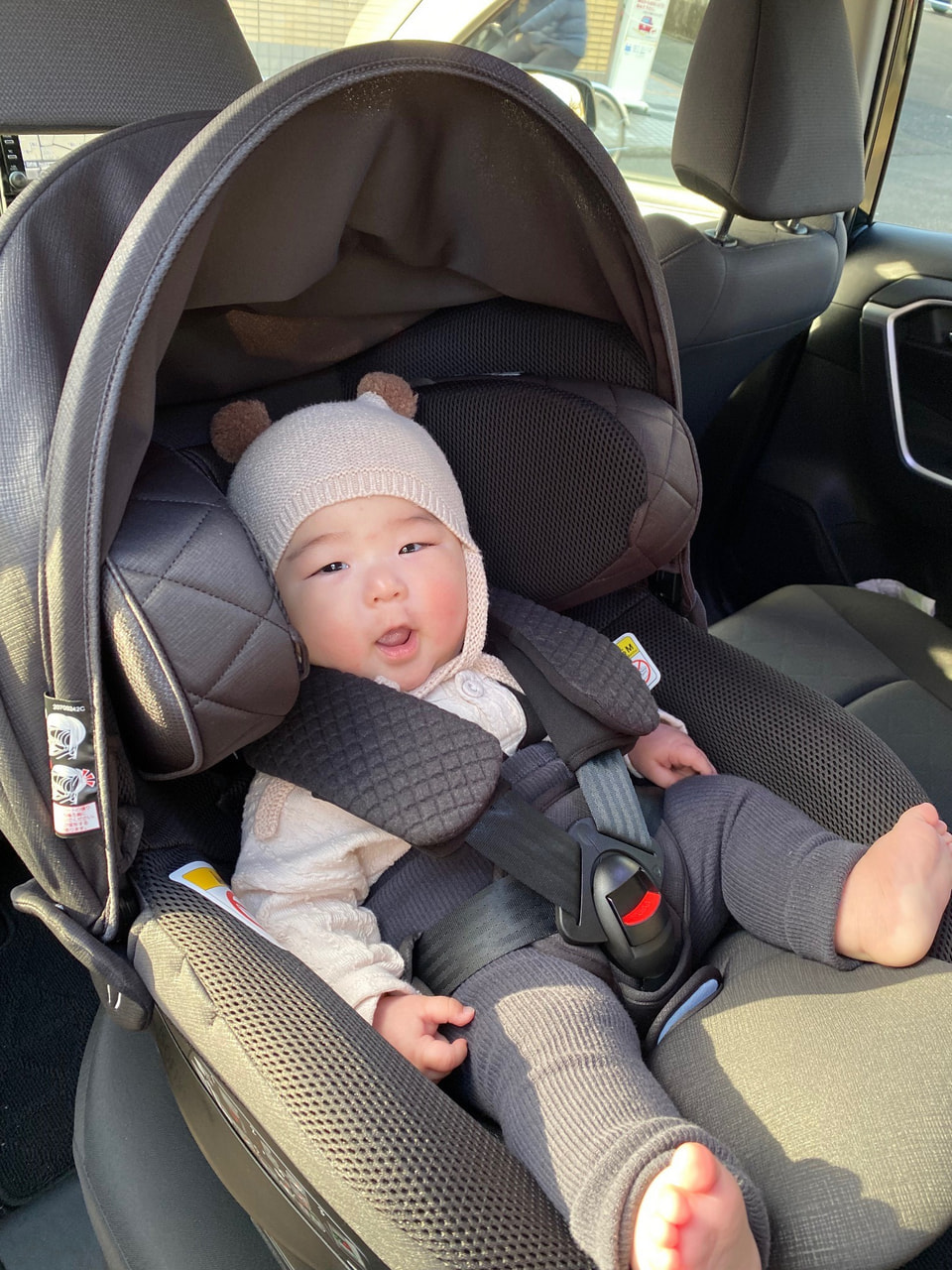 綺麗/エールベベ・クルット3i/グランス/ISO FIX対応/回転/洗濯済み