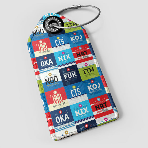 JAL Baggage Claim Tag 国際線 荷物タグ【超レア品】7種 JAL Baggage