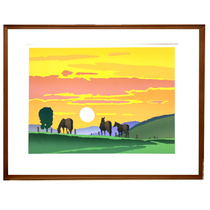 北海道札幌 絵画 販売 蒼い画廊(あおいがろう） 作品紹介 版画 藤倉英幸