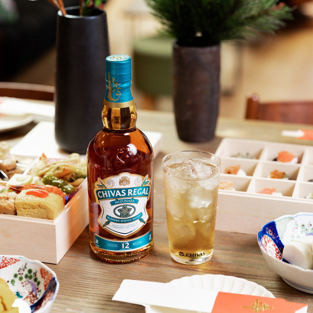 1801年創業スコッチ・ウイスキー シーバスリーガル ミズナラ 12年 箱入