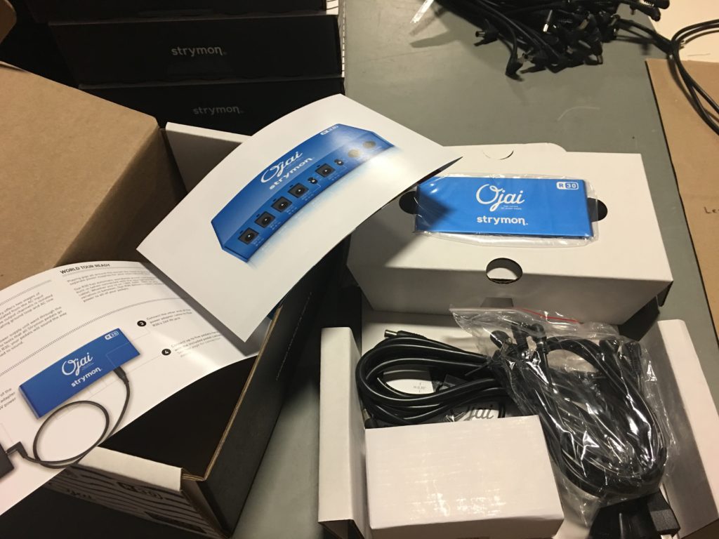 9V/12V/18V切替え付き → 「Ojai R30」＆「電源の分配接続に関して