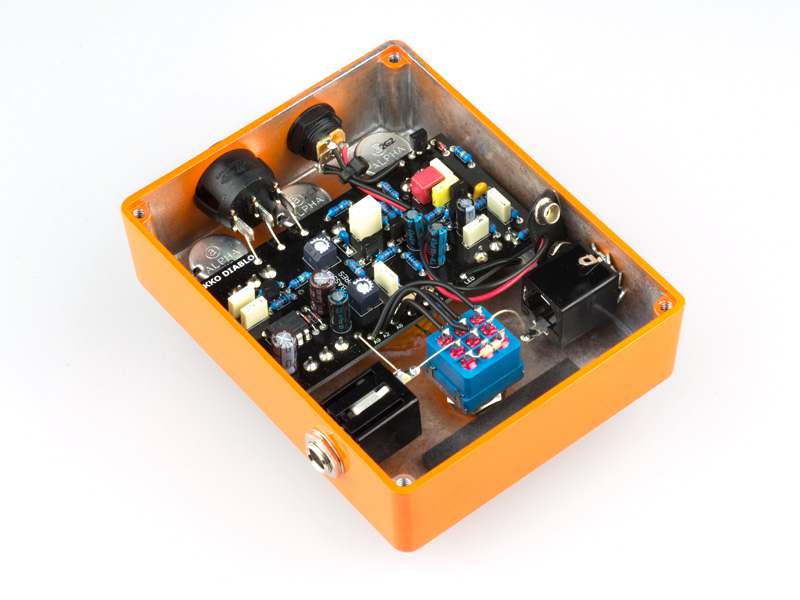 Diablo gain+エフェクター 本体のみ OKKO DiABLO DUAL｜ミュージック